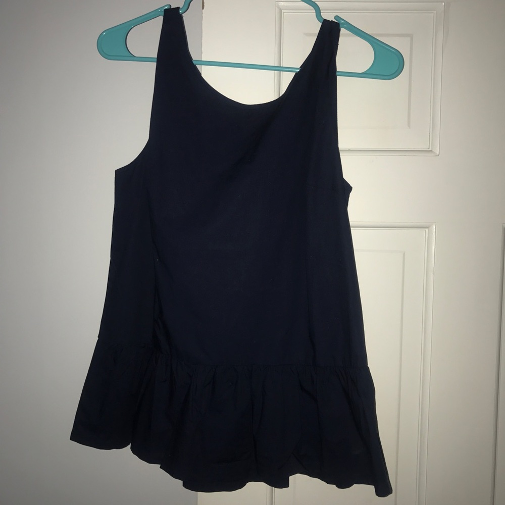 peplum Jcrew top